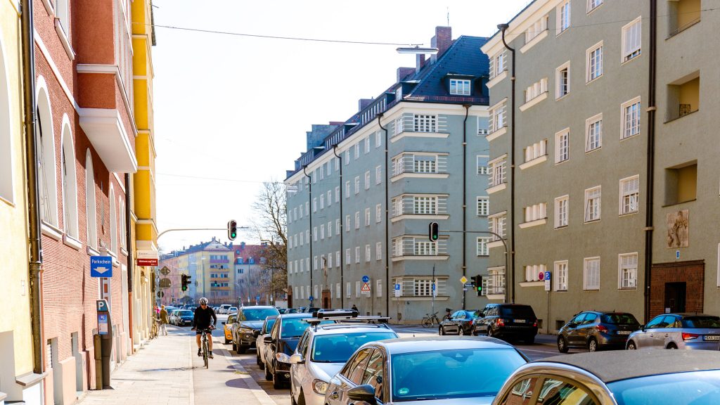 Münchner Straßenszene