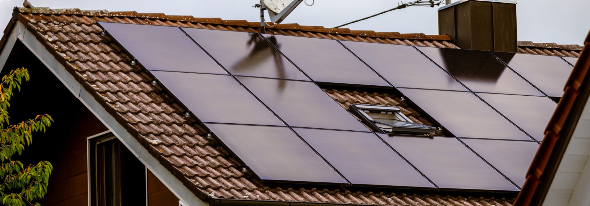 Photovoltaikanlage auf Hausdach