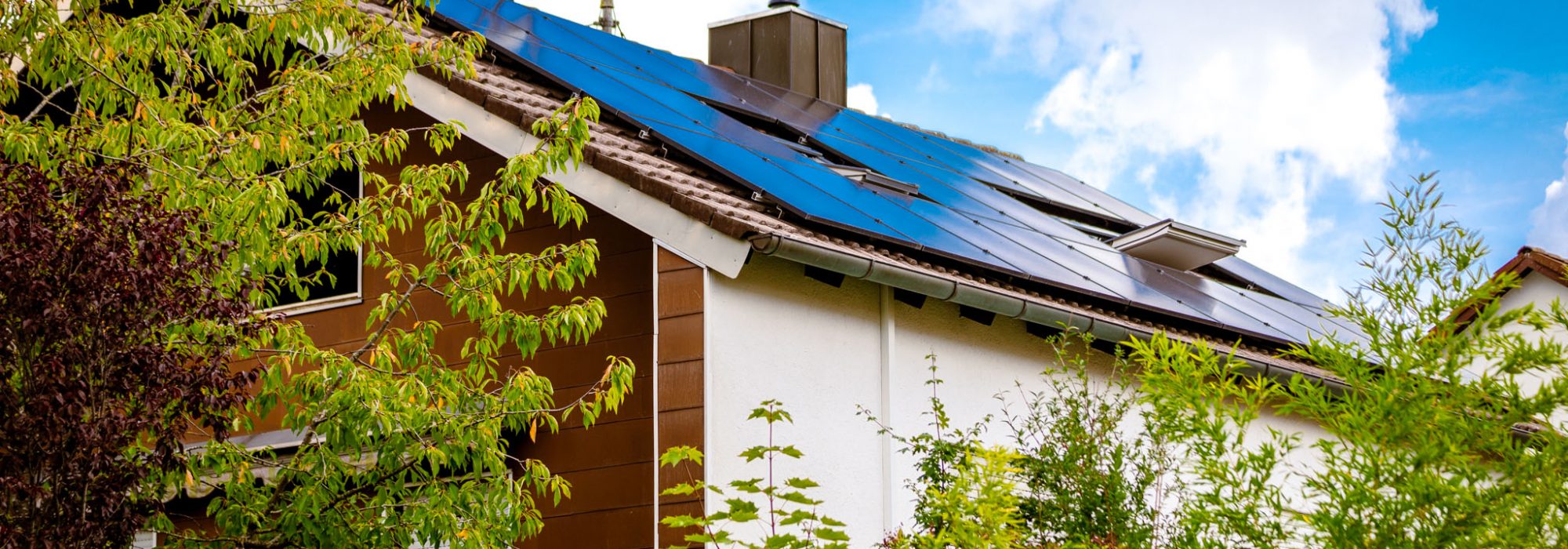 Photovoltaikanlage auf Hausdach